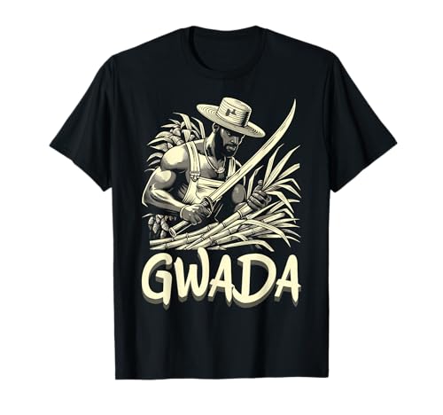 Gwada Belle idee Cadeau Carte de la Guadeloupe 971 T-Shirt