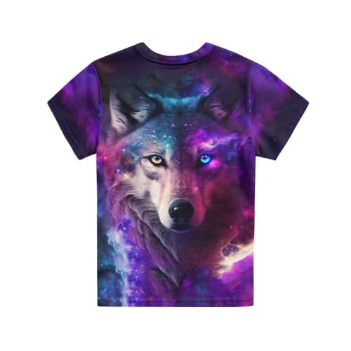 Image of Xhuibop Kids Tshirts Girls Boys 3-16 Years Summer Clothes for Teens Loose Fitting Tops