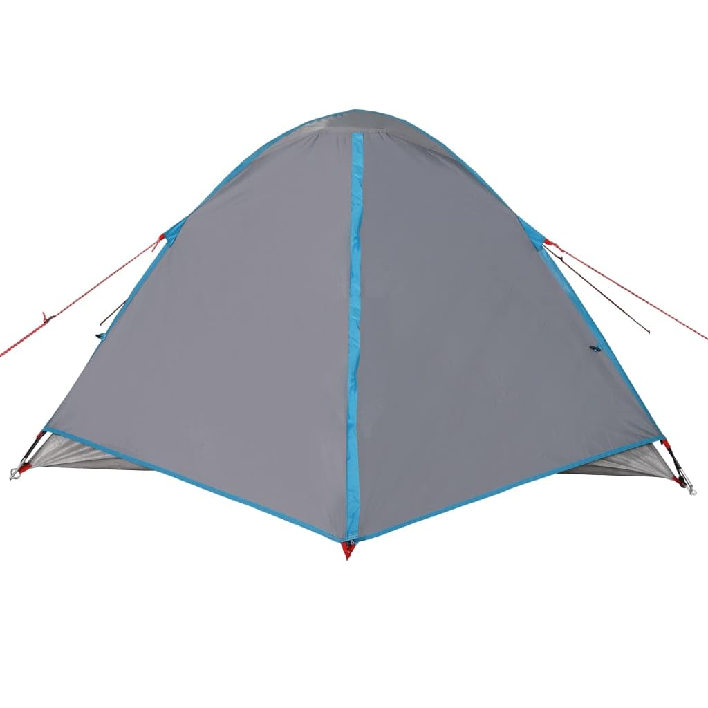 Lechnical Tenda da Campeggio 3 Persone Blu 240x217x120 cm taffetà 190T,Tende da Campeggio,Impermeabile & Antivento,Ideale per Campeggio e attività All'aperto-94410
