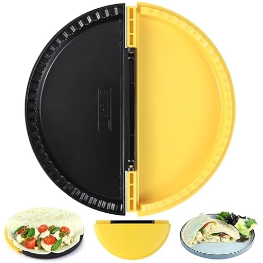 Molde Empanadillas Grande Ø 19,5 cm Dumpling Maker Fácil de Limpiar Sin BPA Reutilizable para Hacer Ravioles Gyozas Burritos Tortillas de Maíz Pasteles Empanada | Ya disponible en tu tienda friki favorita! En mundofriki.es!