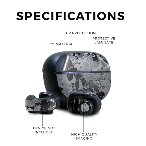 Image of Skin Compatible with Bose Ultra Open Earbuds - Viper Urban - Premium 3M Vinyl Protective Wrap Decal Cover - Easy to Apply | Crafted in The USA by MightySkins