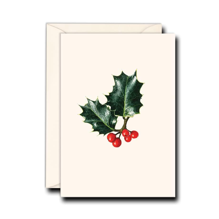 Image of Earth Sky + Water - English Holly Notecard Set - 8 Blank Cards with Envelopes