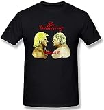 通気性メンズリックフレアー対ダスティローデスWcwスターケードレスリングティーブラックグロリアス-3X-Large