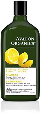 Avalon Organics Clarifying Lemon Shampoo, 11 oz. (Pack of 2)