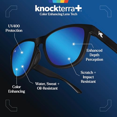 Image of Knockaround Square Polarized Sunglasses for Men & Women - UV400 Protection