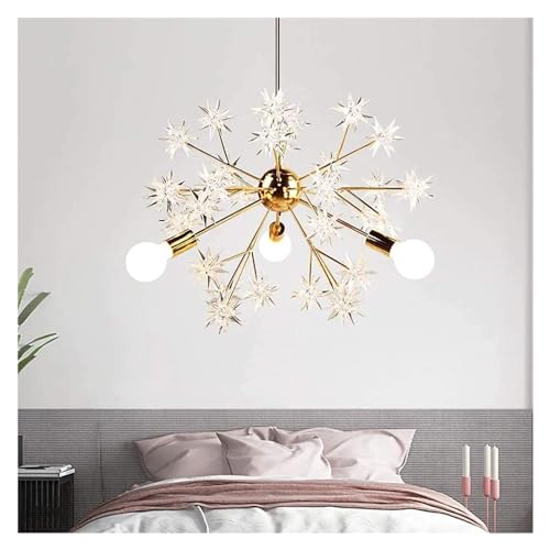 Lampe à suspension étoile avec lustre réglable en hauteur