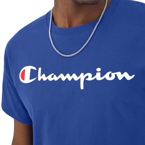 Champion GT23H-SURF THE WEB-MEDIUM Men'S Classic Jersey Script T-Shirt thumb #4