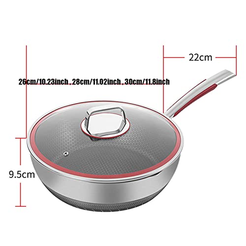 Wok de acero inoxidable 316 para salteado miniatura 7