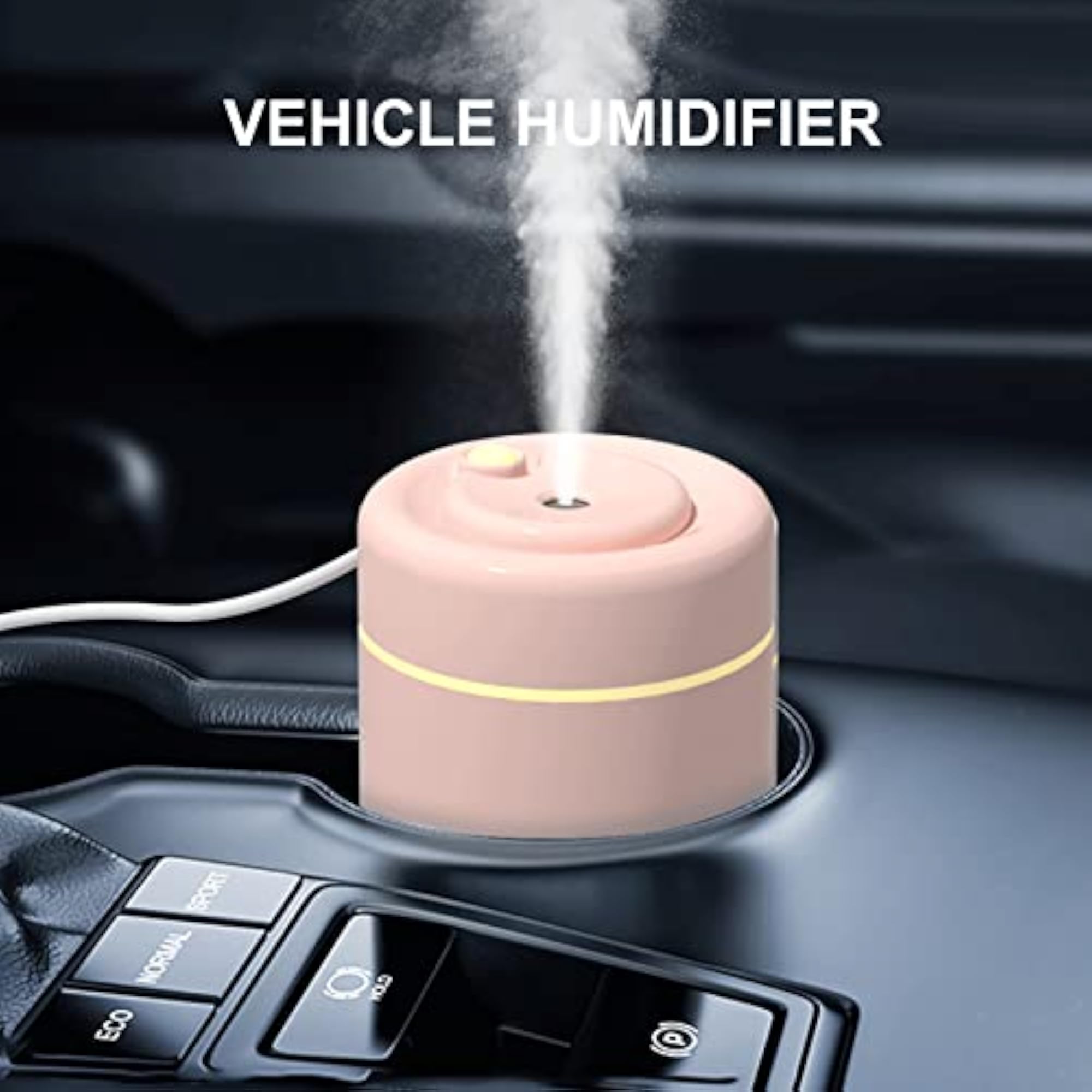 180ML USB Air Humidifier Essential Diffuser with LED Night Lamp