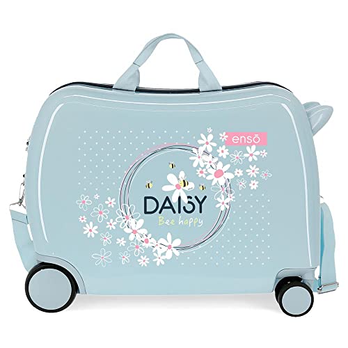 Enso Daisy Maleta Infantil Azul 50x38x20 Cms Rígida Abs Cierre De Combinación Lateral 34 1,8 Kgs 4 Ruedas Equipaje De Mano Enso Daisy Maleta Infantil Azul 50x38x20 Cms Rígida Abs Cierre De Combinación Lateral 34 1,8 Kgs 4 Ruedas Equipaje De Mano
