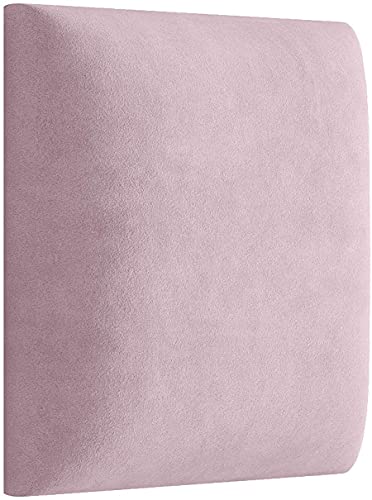 MARTHOME Kopfteil Polsterung Wandverkleidung Kissen 3D-aus Veloursstoff, weich, elegant glänzend, zur Befestigung an der Wand, Polsterplatte, Kopfteile (Flamingo 19, 30 x 30 cm) Cover