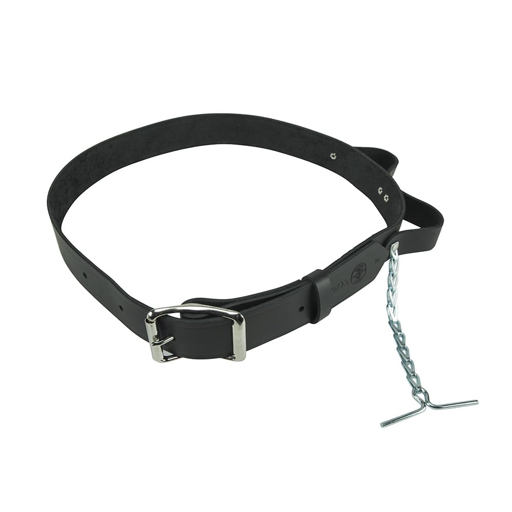 Ceinture à outils Klein Tools 5207XL en cuir XL idéale pour grands chantiers