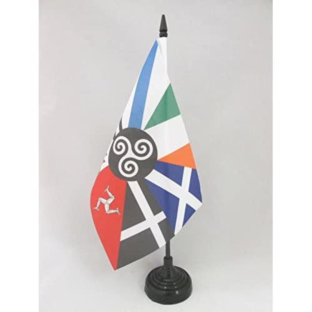 Grünes Kreuz Tischflagge - Stylische Deko Für Zuhause Und Büro