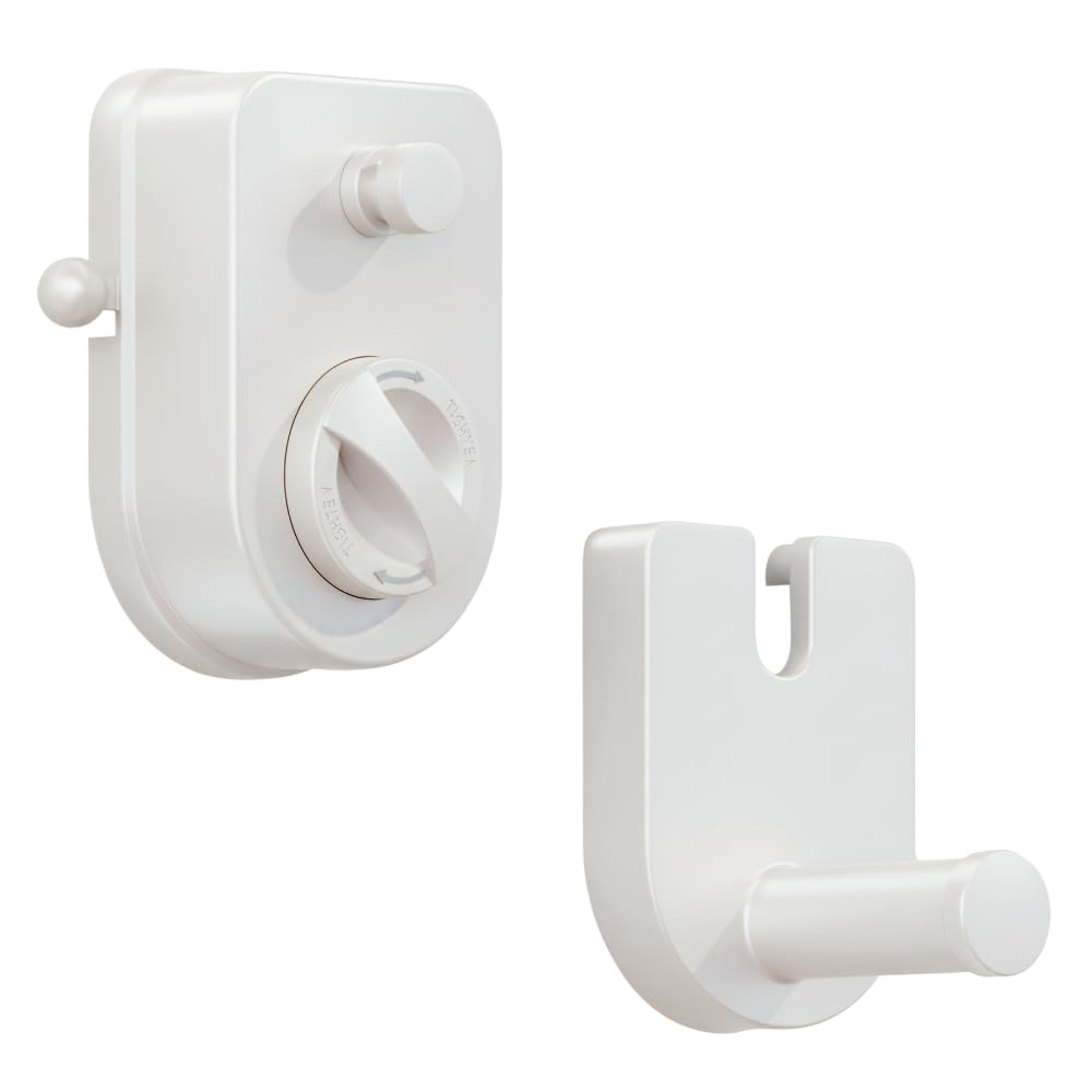 Retractable Clothesline, Adjustment Tension Wall-Mounted Laundry Line with Extended Length & High Load Capacity for Balcony Bathroom Apartment