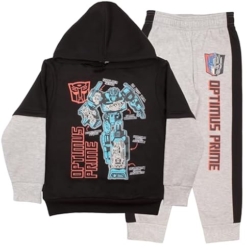 Transformers Boys Hoodie and Jogger Set Cover