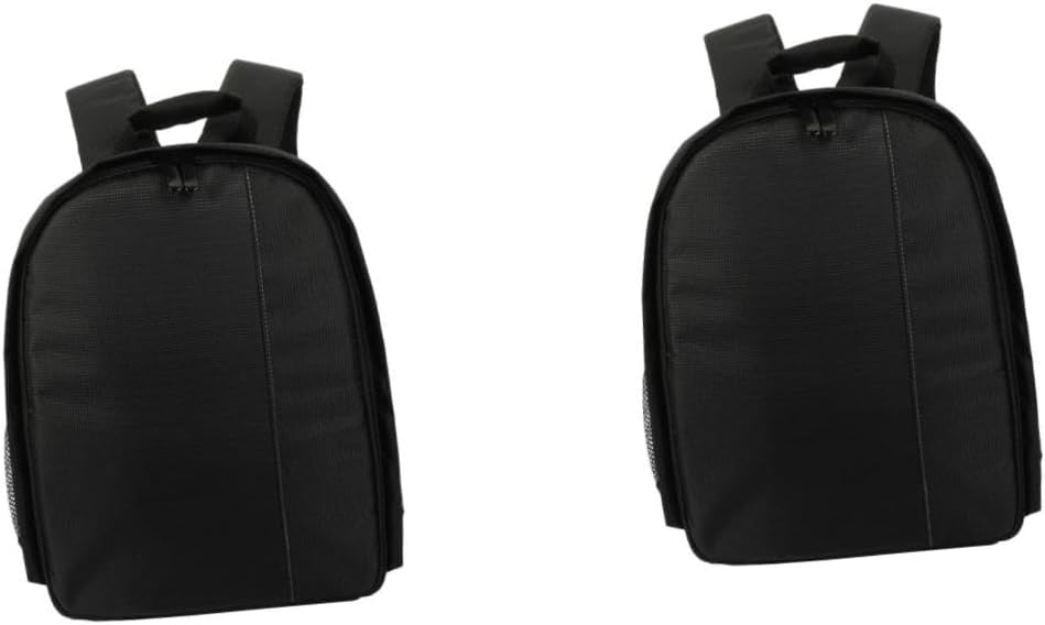 balacoo 2pcs Camera Bag Sling Backpack Dslr Case Travel Photography Bag Accessories Case Side Tripod Slot