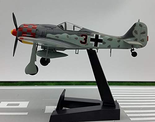 Amazon.co.jp: 1:72 軍用機、第二次世界大戦ドイツ Fw-190 戦闘機完成