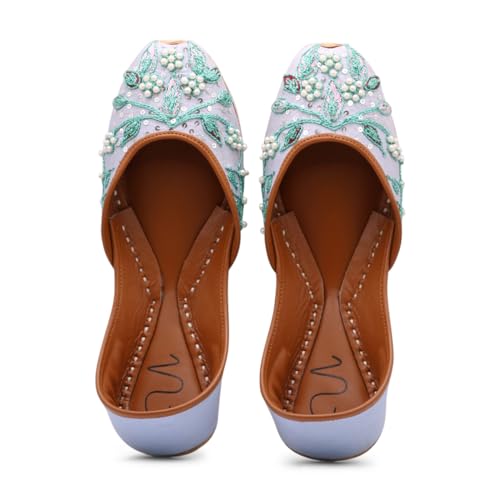 Women’s Embellished Jutti Pakistani Wedding Khussa Punjabi Juti3