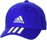 Visera preformada adidas BBALL 3S Cap CT Hat, Bold Blue/White, OSFY Unisex-Adult