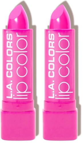 Image of L.A. COLORS Moisture Rich Lip Color, Pink Parfait CML542 (Pack of 2)