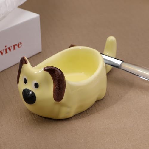 Nail Art Dappen Dish Cup, recipiente cerámico para uñas miniatura 2