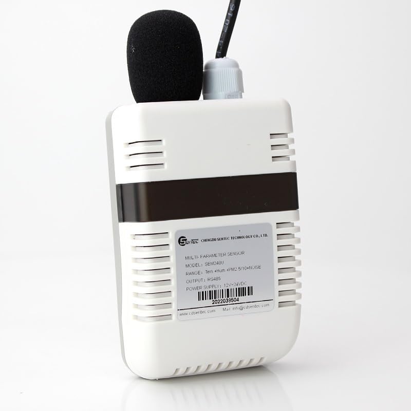 Noise Sensor Umgebungslärm Online-Überwachung Lärmmessgerät Gassensor Lärmsender Dezibeldetektor RS485 | PM1.0+PM2.5+PM10