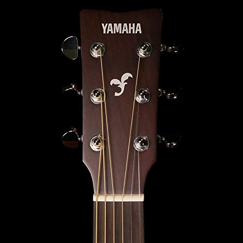 Yamaha Fs800 Small Body Solid Top Acoustic Guitar, Natural, Concert #TOP4