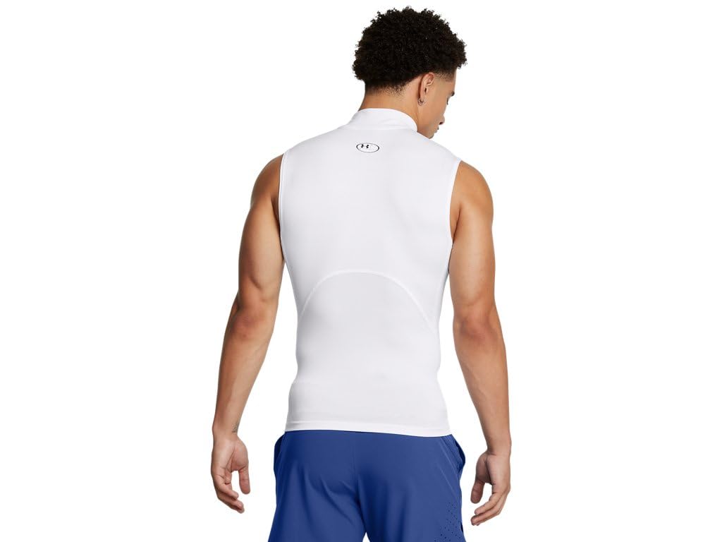 Under Armour Męska koszulka kompresyjna Heatgeat bez rękawów