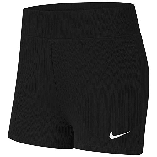 Nike Sportswear Womens Shorts CK0166-010 Size M Black/White