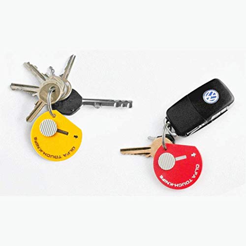 Olfa SET OF 4 COLOUR TOUCH KNIFE JAPAN (YELLOW, WHITE, BLUE & RED)