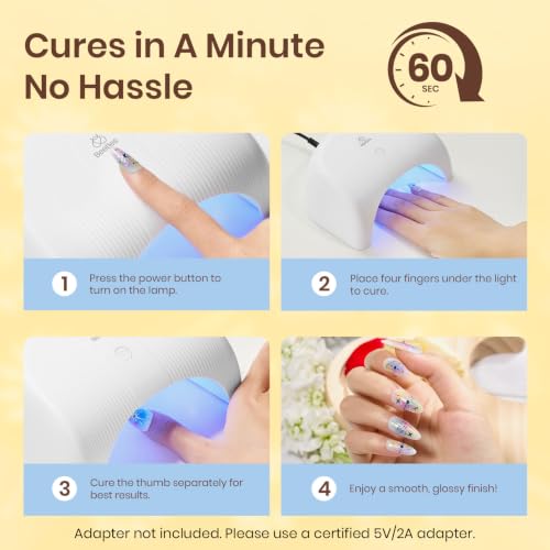 Image of Beetles Gel Nail Polish Kit with U V Light and Nail Drill - 55Pcs Gel Nails Kit 32 Color LuliCore Polka Set with Base Top Coat Professional Manicure Set Home Salon DIY Gifts for Women