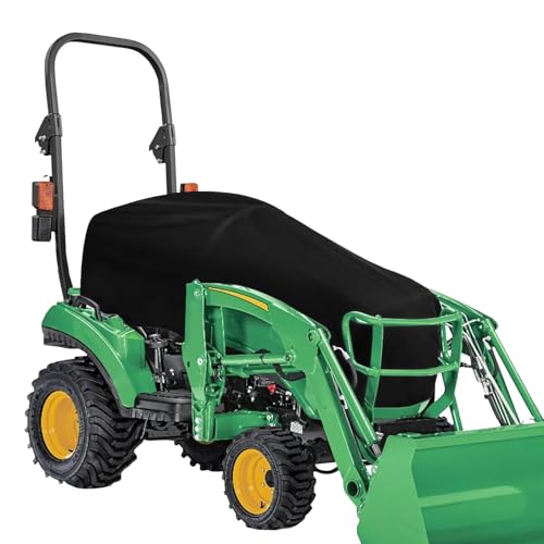 Mihauuke Funda para Tractor - Protector de Cortacésped de Alta Resistencia,Cubierta Para Tractor Resistente,Para Cultivo, Césped, Exterior, Jardín, Cobertizo, Patio, Agricultura Y Camping