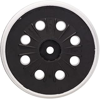 Bosch 1x Backing Pad (Paint, Plaster, Ø 125 mm, 8 Hole, Medium-Hard, Accessoires Random Orbital Sanders)