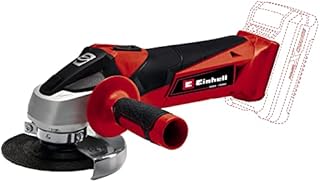 Einhell Akumulatorowa szlifierka kątowa TC-AG 18/115 Li-Solo Power X-Change (18 V, 115 mm śr. tarczy, 28 mm gł. cięcia, łagodny rozruch, bez tarczy tnącej, bez akumulatora)