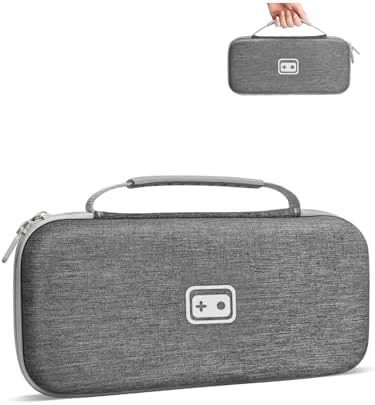 （06:30時点） 【2025年最新モデルケース】 Switch2 ケース 高密度EVA防水 耐衝撃 ハードシェル スイッチ 2 ケース ゲームカード12枚収納 兼容Switch/有機ELモデル 収納バッグ ポーチ コンパクト 軽量 全面保護 保護カバー ポータブル 持ち運び 旅行 (04-グレー)