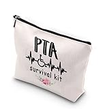 WCGXKO PTA Survival Kit Physical Therapist Assistant Gifts Zipper Pouch Makeup Bag PTA Student...