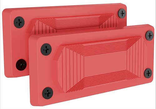 HEKAGURA Gun Magnet Mount, 55 lb Rating,Magnetic Gun Holster| Rubber Coated Gun Holder for Handgun, Shotgun, Rifles, Revolvers| Beside Holster, Using in Cars, Trucks, Wall, Desk