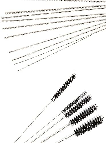 10 Pcs Tune up Carburetor Adjusting Screwdriver Tool Kit with Carb Cleaning Needles Brushes Compatible with Walbro Compatible with Zama Compatible with Ryobi Compatible with Stihl Compatible wit
