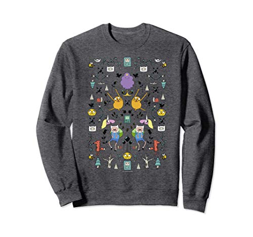 CN Adventure Time Group Shot Icons Sweatshirt