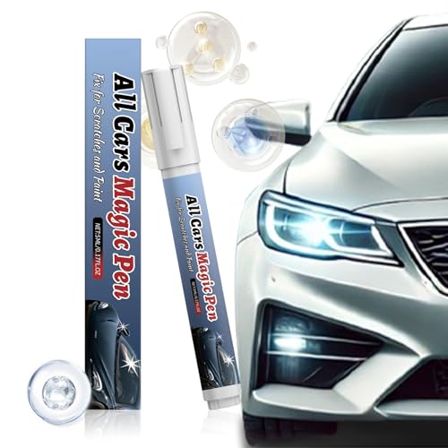 車用傷除去ペン - 5ml 車用スクラッチリムーバー | カラー補正ポリッシャー,自動車 トラック RV ボート マリン バンパー ドア対応
