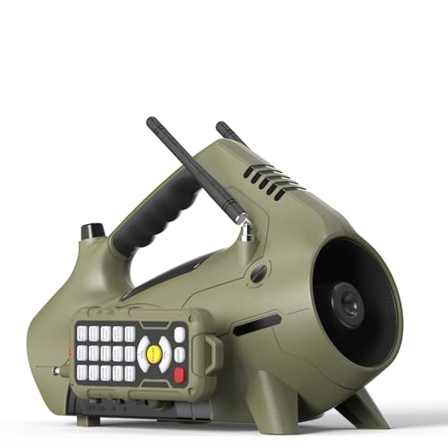 Electronic Coyote Call, Predator Caller for Hunting, 400YD Remote Control, 30 Realistic Sounds, Play...