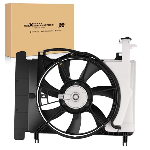 Image of maXpeedingrods Radiator Condenser Cooling Fan for Toyota Yaris 2006-2015 for Scion xD 2008-2014, TO3115145 1636121090 163630D110