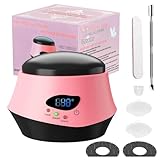 Enleveur de vernis à ongles Machine améliorée Enleveur de vapeur électrique Enleveur automatique portable de vernis à ongles en gel pour l'utilisation à la maison et au salon