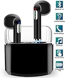 Wireless Earbuds with Charging Case Bluetooth Headphones Wireless Sports Earbuds with Mic, Waterproof Earbuds Wireless Earphone Bluetooth Earbuds Stereo Compatible iOS Android for Smartphone