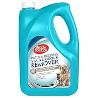 Simple Solution Patio & Decking Pet Stain and Odour Remover | Enzymatischer Reiniger mit Pro-Bakterien Reinigungskraft - 4 Liter