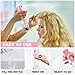 Leaflai Ultra Fine Mist Spray Bottle - Continuous Hair Water Spray Bottle - Mist bottle sprayer for Hair, Cleaning, Salons, Gardening, Body Care & More (Pink)