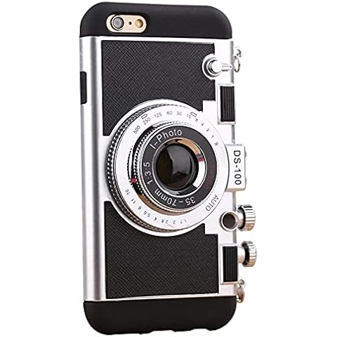 Vintage Camera Phone Cases For IPhone7/8/SE2020 7 Plus 8 Plus Emily In Paris Same Phone Cases Black Cover