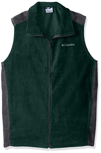 Columbia Men's Big and Tall Steens Mountain Big & Tall Vest, Dark Ivy, Graphite, 3X