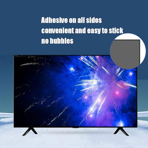 JC JCSKY 75 Inch Anti Glare TV Screen Film, TV Screen Protector Frosted Anti Glare Blue Light Dustproof Scratch Filter Film, New Protect Your Eyes, Reduce Eye Fatigue, 75Inch (1645 * 930mm) by JC JCSKY - Image 6