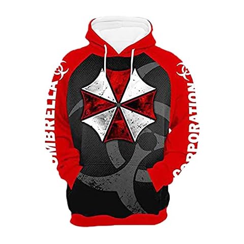 icewalker Resident Evil Cospaly Pullover Sweat Jacket Hooded Jacket Hoodie Sweat Jacket Pullover Shirt XL Cover
